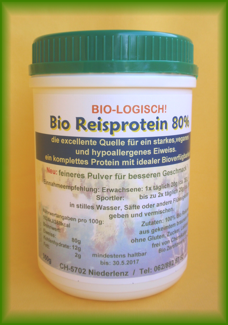 Bio - Reisprotein 80%